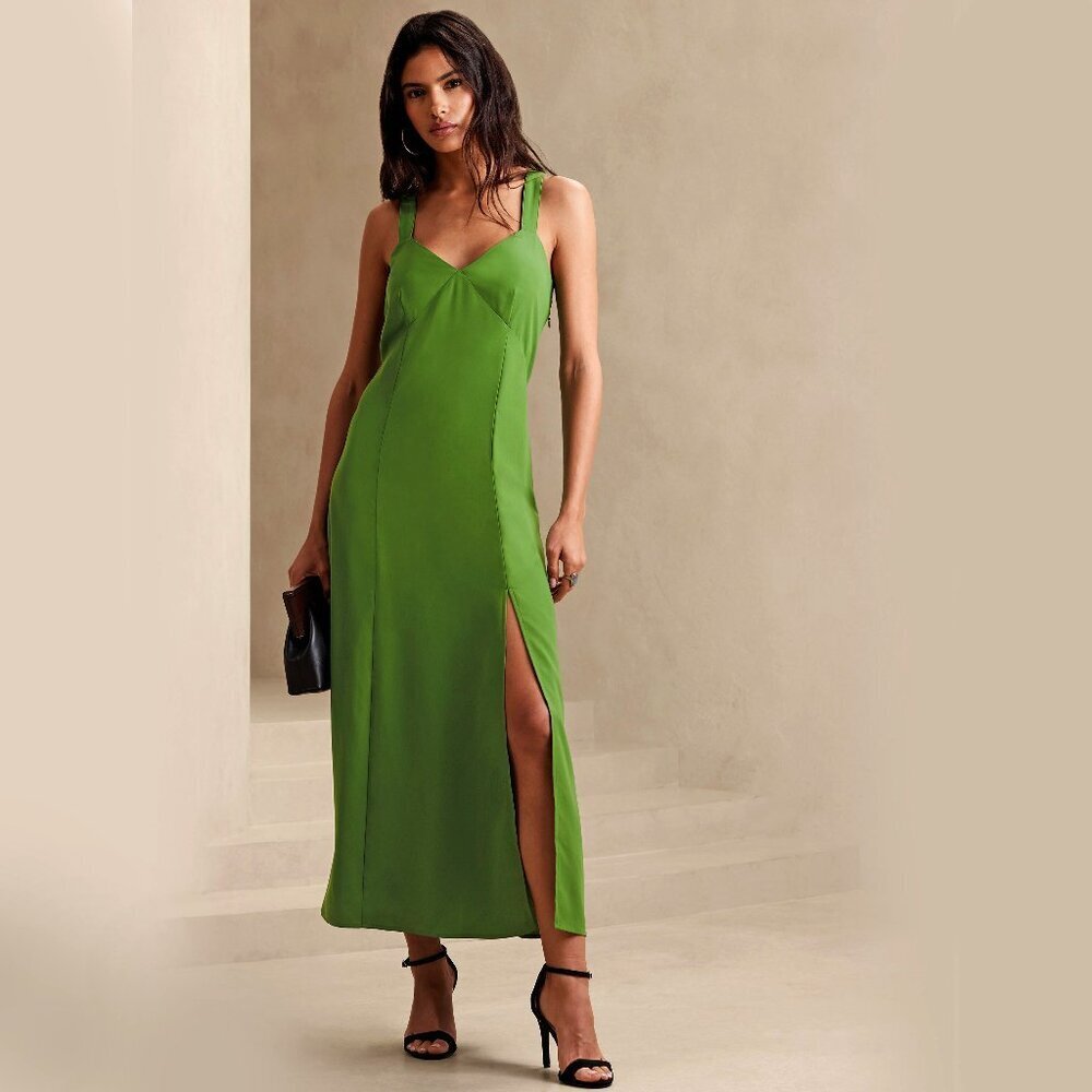 *NEW* Banana Republic Side-Slit Dress